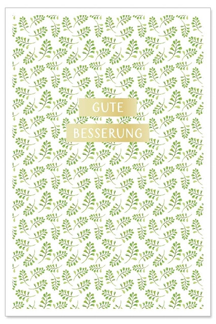 Grußkarte "Gute Besserung" Grußkarte "Gute Besserung"